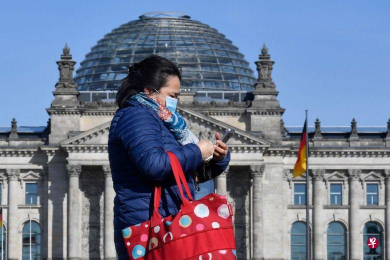 德国将目前的社交限制措施至少延长至5月3日。(法新社) 德国将目前的社交限制措施至少延长至5月3日。(法新社)