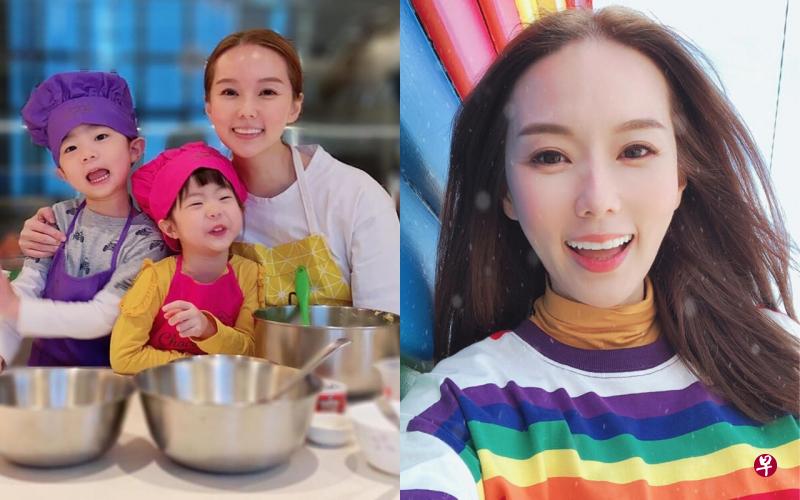 左图:林湘萍指孩子是“宅男宅女”,乖乖待在家里没问题。右图:林湘萍人在台湾,心在新加坡,密切留意本地疫情。(互联网) 左图:林湘萍指孩子是“宅男宅女”,乖乖待在家里没问题。右图:林湘萍人在台湾,心在新加坡,密切留意本地疫情。(互联网)