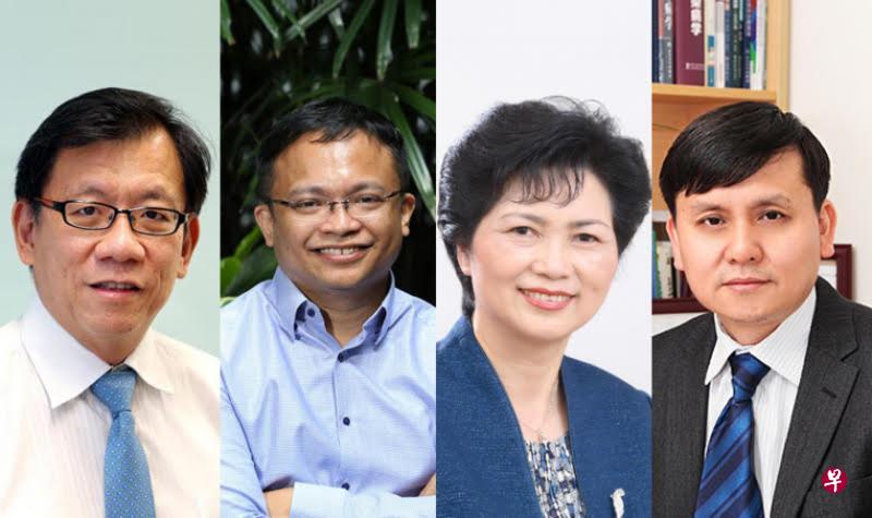 新加坡《联合早报》主办视讯连线网络节目,汇聚新中两国四名经验丰富的医生探讨两国防疫经验。图中从左至右依次是新加坡伊丽莎白诺维娜医院传染病专科医生梁浩楠,新加坡国家传染病中心临床主任苏安·华素,中国工程院院士、国家卫健委高级别专家组成员李兰娟,复旦大学附属华山医院感染科主任张文宏。(档案照片/参与嘉宾提供) 新加坡《联合早报》主办视讯连线网络节目,汇聚新中两国四名经验丰富的医生探讨两国防疫经验。图中从左至右依次是新加坡伊丽莎白诺维娜医院传染病专科医生梁浩楠,新加坡国家传染病中心临床主任苏安·华素,中国工程院院士、国家卫健委高级别专家组成员李兰娟,复旦大学附属华山医院感染科主任张文宏。(档案照片/参与嘉宾提供)