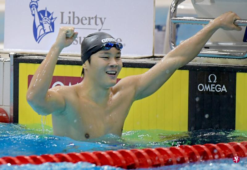 ▲无法进入泳池的这段日子,冯盛均形容自己像是离开了水的鱼。(档案照片) ▲无法进入泳池的这段日子,冯盛均形容自己像是离开了水的鱼。(档案照片)