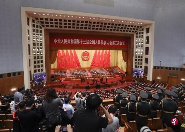 消息人士称中国将在今年5月下旬召开全国两会。图为2019年3月全国人大会议时的场景。(档案照) 消息人士称中国将在今年5月下旬召开全国两会。图为2019年3月全国人大会议时的场景。(档案照)