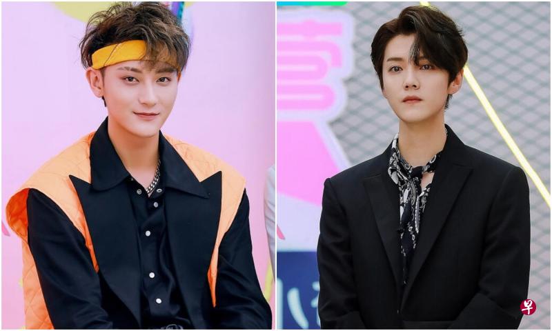 黄子韬(左)与鹿晗在《创造营2020》合体、话题性十足。(互联网) 黄子韬(左)与鹿晗在《创造营2020》合体、话题性十足。(互联网)