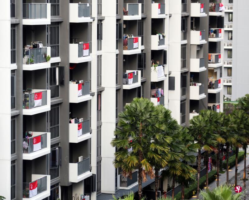 窗外疫然美丽之国旗飘飘,新加坡加油 (庄耿闻摄) 窗外疫然美丽之国旗飘飘,新加坡加油 (庄耿闻摄)
