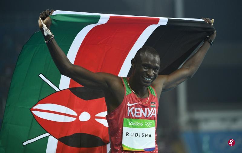 肯尼亚奥运冠军鲁迪沙希望在明年能够第二次卫冕奥运男子800米项目。(法新社档案照片) 肯尼亚奥运冠军鲁迪沙希望在明年能够第二次卫冕奥运男子800米项目。(法新社档案照片)