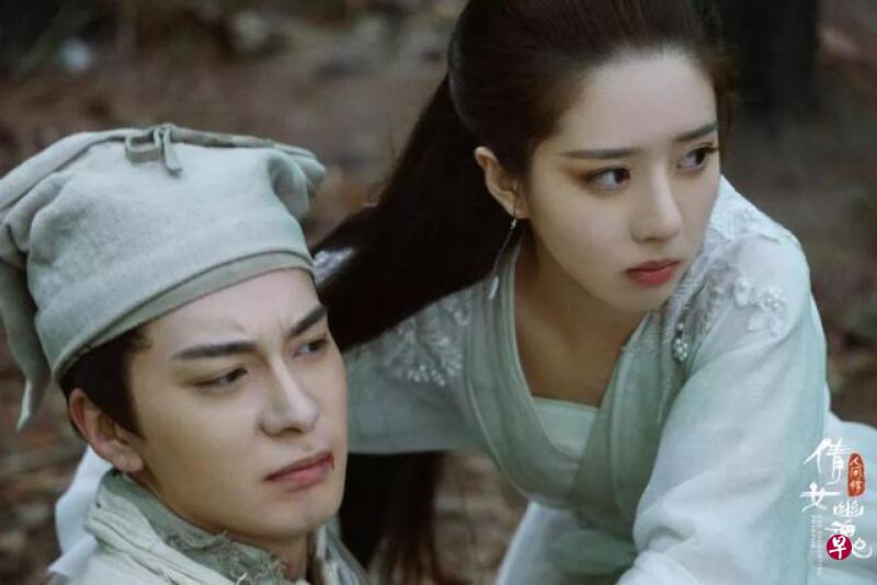 新版小倩与宁采臣由李凯馨与陈星旭扮演。(互联网) 新版小倩与宁采臣由李凯馨与陈星旭扮演。(互联网)