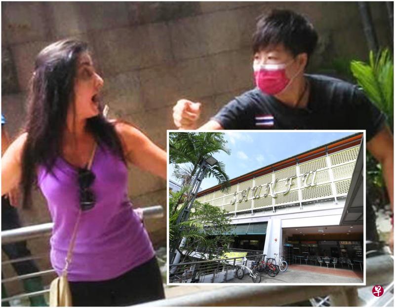 芭仁婕在一个月内约三次在顺福第320座巴刹与熟食中心违例用餐和不戴口罩。(档案照) 芭仁婕在一个月内约三次在顺福第320座巴刹与熟食中心违例用餐和不戴口罩。(档案照)