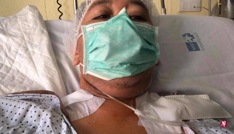 陈铭表示,自己的冠病病毒检测已呈阴性,身体也逐渐恢复,预计本周内可出院。(受访者提供) 陈铭表示,自己的冠病病毒检测已呈阴性,身体也逐渐恢复,预计本周内可出院。(受访者提供)