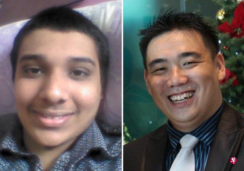 左图为嫌凶苏拉杰(取自面簿);右图为死者郑锐豪。 左图为嫌凶苏拉杰(取自面簿);右图为死者郑锐豪。