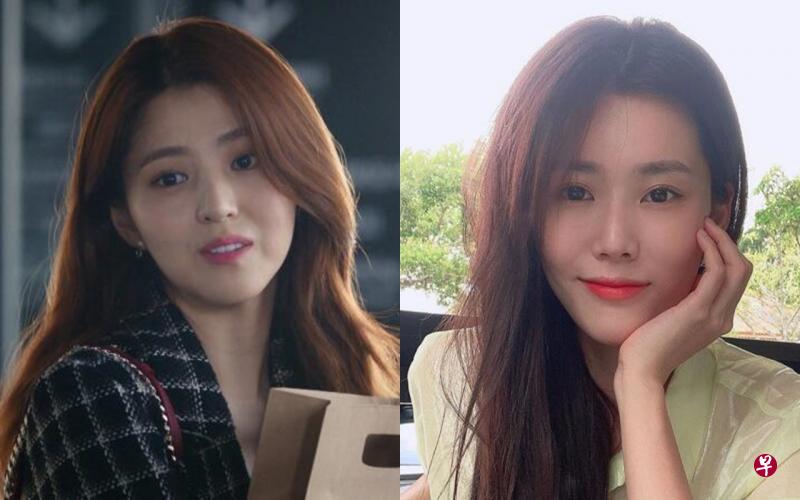 黄思恬的气质和外形与韩星韩素希(左图)有几分相似。(互联网) 黄思恬的气质和外形与韩星韩素希(左图)有几分相似。(互联网)