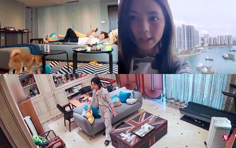 《我要这样生活》范丞丞懒散赖在沙发上(上左图),邓紫棋(上右图)分享窗景,周笔畅(下图)穿睡衣入镜。 《我要这样生活》范丞丞懒散赖在沙发上(上左图),邓紫棋(上右图)分享窗景,周笔畅(下图)穿睡衣入镜。