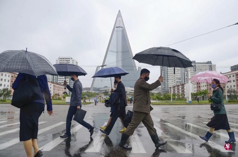 朝鲜经济面临暴雨、疫情、制裁三重考验。(路透社) 朝鲜经济面临暴雨、疫情、制裁三重考验。(路透社)