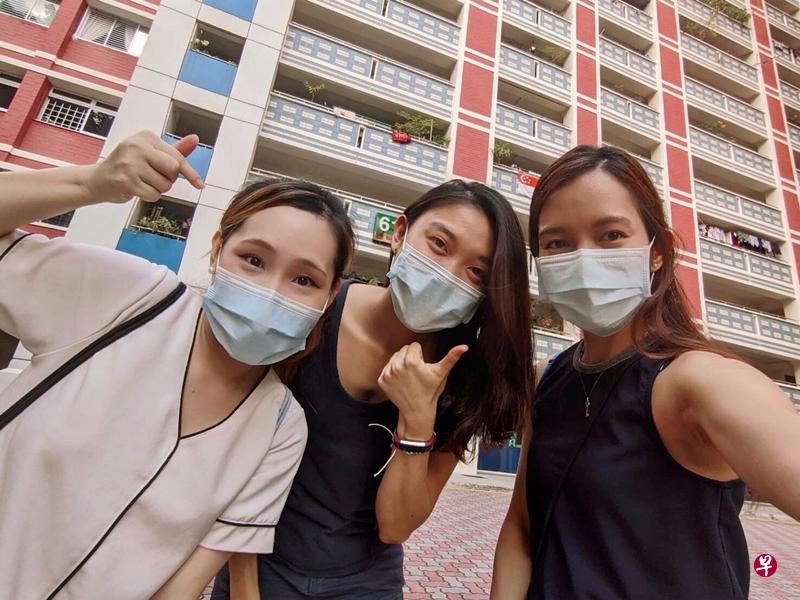 “甘榜好友”创办人罗炜婷(左起)、郑子颖与陈丽梅。(受访者提供) “甘榜好友”创办人罗炜婷(左起)、郑子颖与陈丽梅。(受访者提供)
