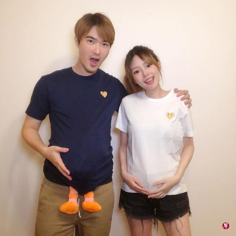 李腾宣布女友Gina怀孕。 李腾宣布女友Gina怀孕。