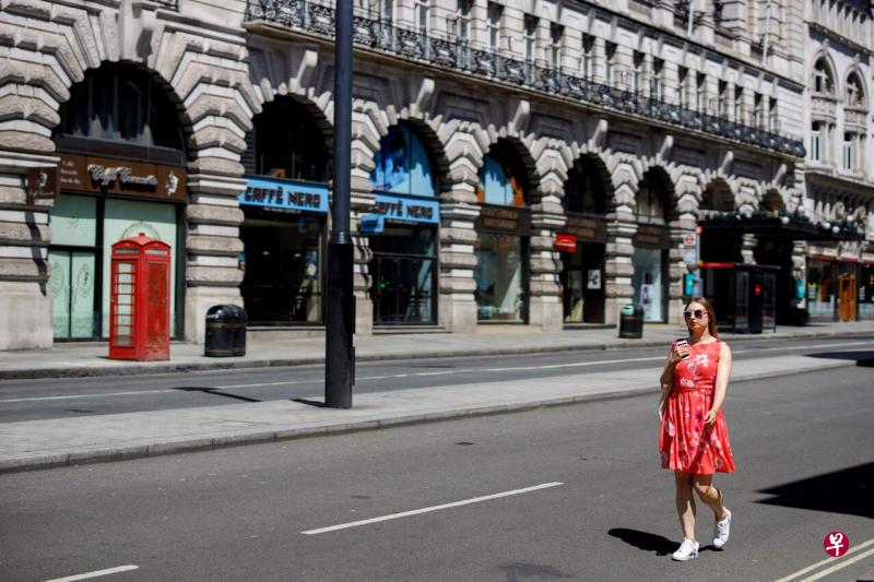 英国非必需零售业将从6月1日开始陆续恢复营业。(法新社) 英国非必需零售业将从6月1日开始陆续恢复营业。(法新社)