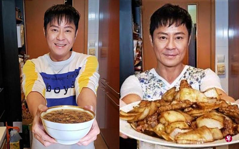 蔡一杰在《杰少煮意》示范的菜色包括碗仔翅(左图)和洋葱猪扒。(互联网) 蔡一杰在《杰少煮意》示范的菜色包括碗仔翅(左图)和洋葱猪扒。(互联网)