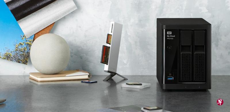 WD My Cloud Pro Series 2100网络附加储存设备。 WD My Cloud Pro Series 2100网络附加储存设备。