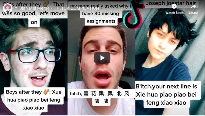 TikTok以《一剪梅》短视频发起全球挑战,让该曲在欧美爆红。(互联网) TikTok以《一剪梅》短视频发起全球挑战,让该曲在欧美爆红。(互联网)