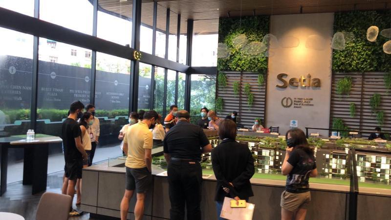 武吉知马一带的丹林园（Daintree Residence），上周末卖出了14个单位。（博纳产业提供）