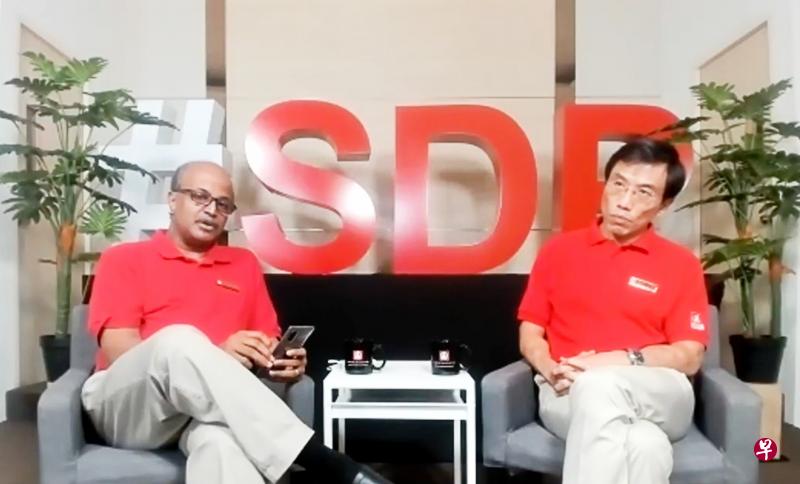 民主党秘书长徐顺全博士(图右)和主席淡马亚教授(图左)昨晚在线上记者会,重申本届大选将派出的候选人人数,也重点阐述该党日前推出的“四要一不要”(4Y.1N)竞选标语。(视频截图) 民主党秘书长徐顺全博士(图右)和主席淡马亚教授(图左)昨晚在线上记者会,重申本届大选将派出的候选人人数,也重点阐述该党日前推出的“四要一不要”(4Y.1N)竞选标语。(视频截图)