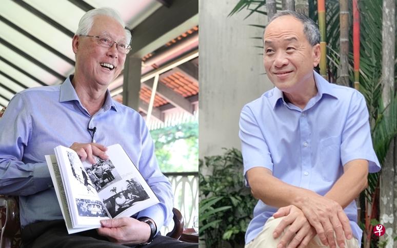 我国第二位总理、荣誉国务资政吴作栋(左图)前天宣布退出政坛,不参加本届大选,结束长达44年的从政生涯。无独有偶,在国会服务时间最长(29年)的反对党议员、工人党前秘书长刘程强(右图)也宣布不参选,引发各界议论。(档案照) 我国第二位总理、荣誉国务资政吴作栋(左图)前天宣布退出政坛,不参加本届大选,结束长达44年的从政生涯。无独有偶,在国会服务时间最长(29年)的反对党议员、工人党前秘书长刘程强(右图)也宣布不参选,引发各界议论。(档案照)