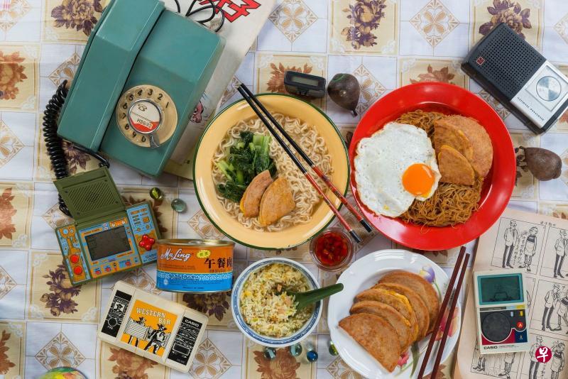 冠病疫情期间，肉类罐头销量最好，一丰有限公司代理的梅林午餐肉罐头现在供货仍不足。（受访者提供）