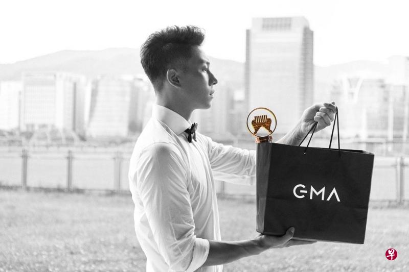 金曲奖首波宣传由顽童MJ116瘦子送快递。(互联网) 金曲奖首波宣传由顽童MJ116瘦子送快递。(互联网)