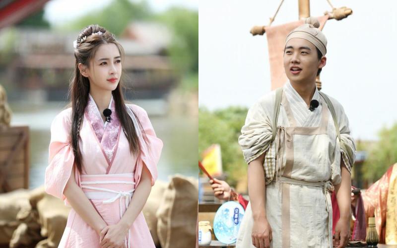 《奔跑吧》初代成员Angelababy(左)指24岁的新成员郭麒麟给她最大的惊喜。(互联网) 《奔跑吧》初代成员Angelababy(左)指24岁的新成员郭麒麟给她最大的惊喜。(互联网)