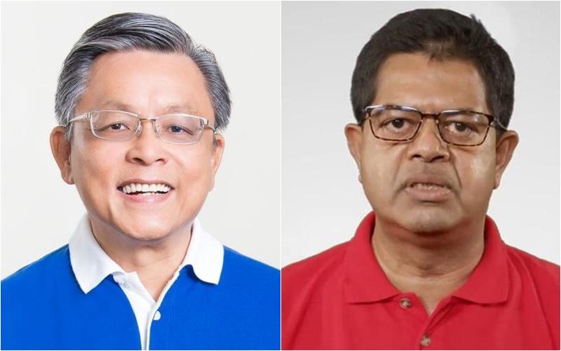 左图:陈如斯早前解散国人为先党,昨天表态希望重新加入民主党。(档案照片)/右图:民主党昨天通过面簿正式宣布政治学者戈麦斯为准候选人。(面簿视频截图) 左图:陈如斯早前解散国人为先党,昨天表态希望重新加入民主党。(档案照片)/右图:民主党昨天通过面簿正式宣布政治学者戈麦斯为准候选人。(面簿视频截图)