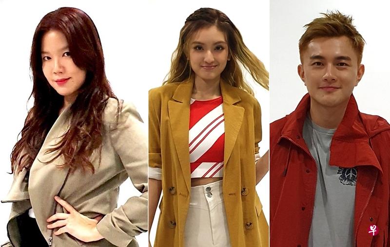 瑞恩(左起)、洪凌与包勋评。(受访者提供) 瑞恩(左起)、洪凌与包勋评。(受访者提供)