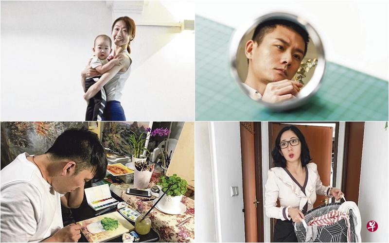 内田千裕的女儿随着妈妈起舞。 内田千裕的女儿随着妈妈起舞。