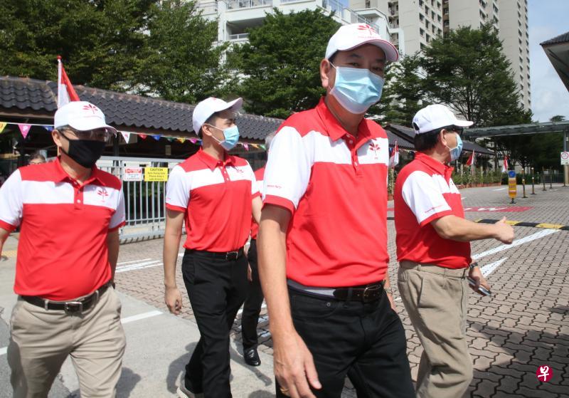 新加坡前进党的蔡厝港区候选人有陈明华博士(左起)、崔宣明、阮建平及阿卜杜勒·拉赫曼。(档案照片) 新加坡前进党的蔡厝港区候选人有陈明华博士(左起)、崔宣明、阮建平及阿卜杜勒·拉赫曼。(档案照片)