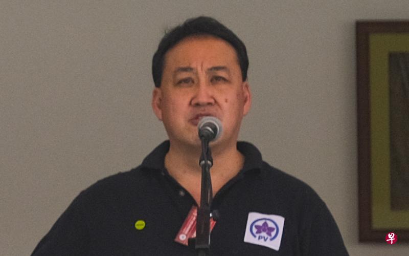 惹兰勿刹集选区人民之声候选人林鼎。(档案照) 惹兰勿刹集选区人民之声候选人林鼎。(档案照)