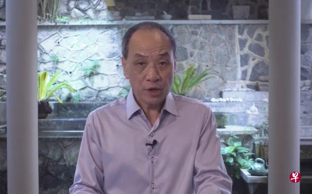 刘程强说,他原本希望能在群众大会和走访活动上亲自答谢选民的支持,但大选在疫情中举行,只好以视频表达谢意。(视频截图) 刘程强说,他原本希望能在群众大会和走访活动上亲自答谢选民的支持,但大选在疫情中举行,只好以视频表达谢意。(视频截图)