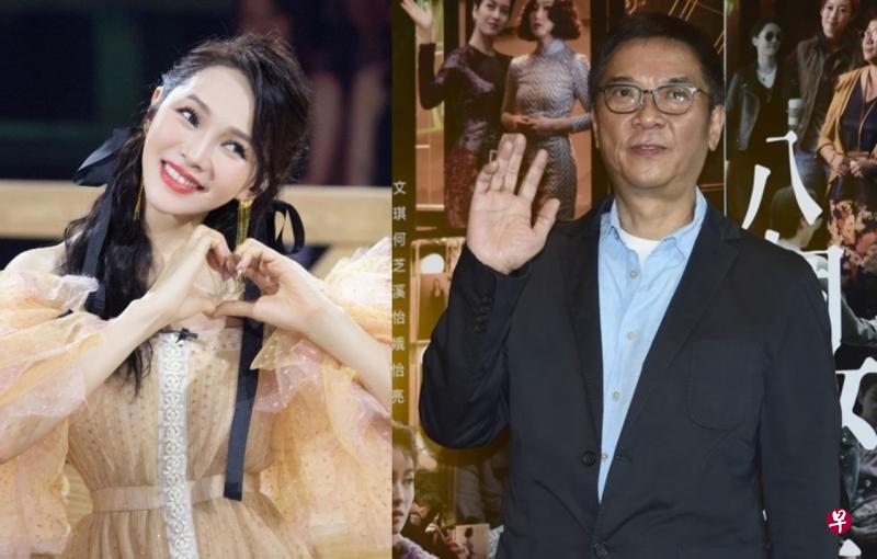 关锦鹏（右图）对伊能静的言论很不以为然（左图）。（互联网）