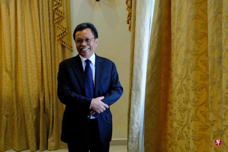 沙益菲说,慕尤丁在国盟上台约两个星期之后,与他联络见面。(彭博社) 沙益菲说,慕尤丁在国盟上台约两个星期之后,与他联络见面。(彭博社)