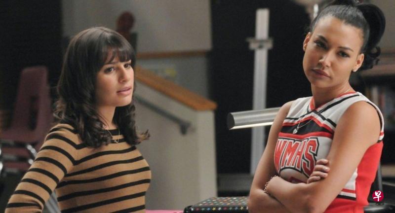 丽娅米雪儿(左图)与娜亚里维拉(右图)合作《欢乐合唱团》时,传出严重不和。(互联网) 丽娅米雪儿(左图)与娜亚里维拉(右图)合作《欢乐合唱团》时,传出严重不和。(互联网)