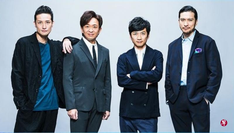 Tokio现有四名成员:松冈昌宏(左起)、城岛茂、国分太一和长濑智也。(互联网) Tokio现有四名成员:松冈昌宏(左起)、城岛茂、国分太一和长濑智也。(互联网)