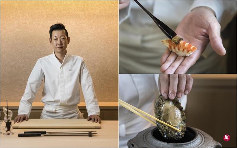 米其林二星主厨作田至生,对自己的料理有三个坚持,即简单、完美、传递幸福。 米其林二星主厨作田至生,对自己的料理有三个坚持,即简单、完美、传递幸福。