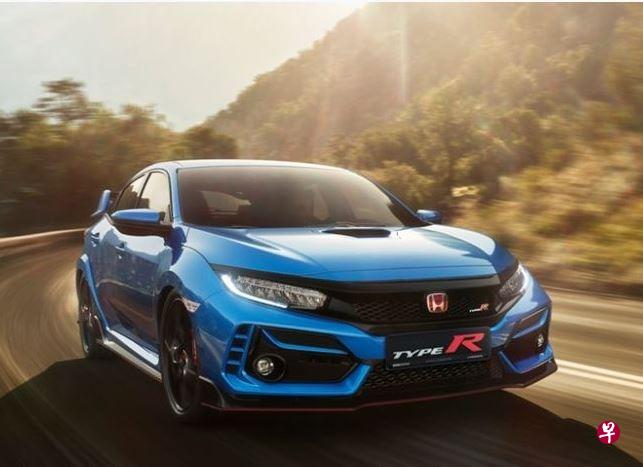 本田全新改款的Honda Civic Type R。(车商提供) 本田全新改款的Honda Civic Type R。(车商提供)