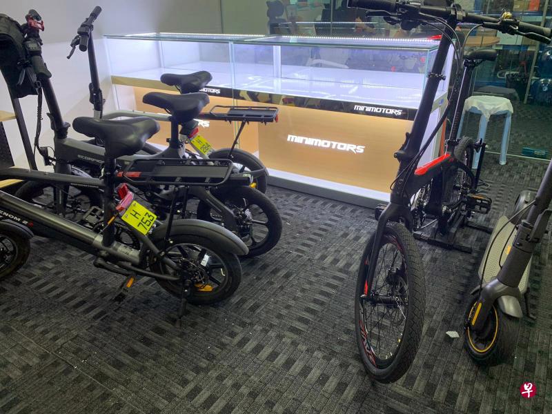 业者指疫情下,公众对电动脚踏车和脚踏车的需求更大。(Minimotors提供) 业者指疫情下,公众对电动脚踏车和脚踏车的需求更大。(Minimotors提供)