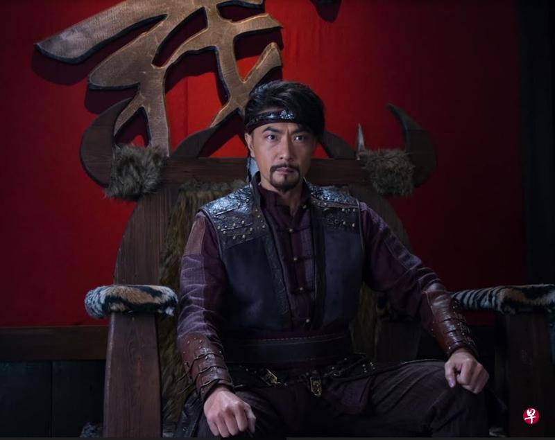 郑斌辉参演中国剧《大侠霍元甲》。(受访者提供) 郑斌辉参演中国剧《大侠霍元甲》。(受访者提供)
