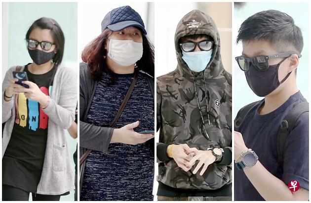 左起:女屋主王思虹(32岁)原本安排在昨天认罪,但她临时聘请代表律师,申请将案件展期至本月26日。许姿婷(27岁)。林伟峰(25岁)。陈姿慧(31岁)(海峡时报) 左起:女屋主王思虹(32岁)原本安排在昨天认罪,但她临时聘请代表律师,申请将案件展期至本月26日。许姿婷(27岁)。林伟峰(25岁)。陈姿慧(31岁)(海峡时报)