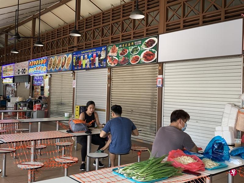 纽顿熟食中心一熟食摊位,有人以4088元竞标。(曾美玲摄) 纽顿熟食中心一熟食摊位,有人以4088元竞标。(曾美玲摄)
