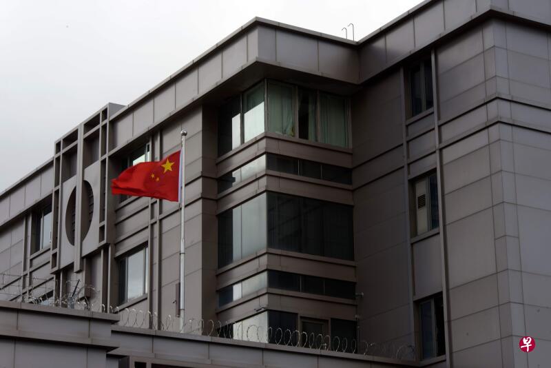 中国驻休斯敦领馆的中方人员据报已离开美国。(法新社) 中国驻休斯敦领馆的中方人员据报已离开美国。(法新社)