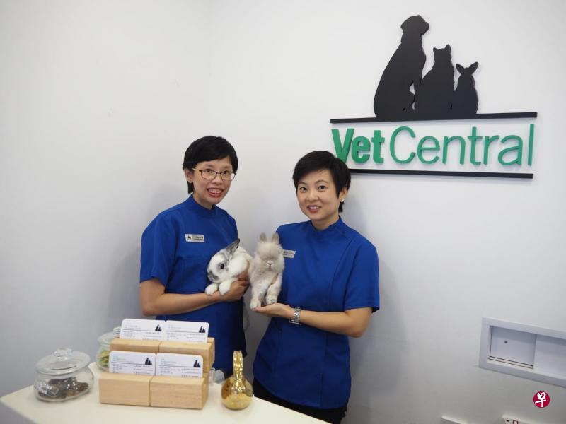 Vet Central创办人兼医生吴坤明(左)与徐苇玲特意为员工提供出国进修的机会,相信这是激励团队的重要途径。(Vet Central提供) Vet Central创办人兼医生吴坤明(左)与徐苇玲特意为员工提供出国进修的机会,相信这是激励团队的重要途径。(Vet Central提供)