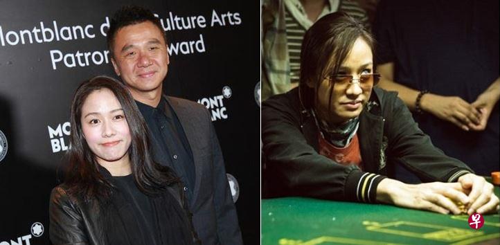 左图:林嘉欣与 导演丈夫袁剑伟。右图:林嘉欣在《死因无可疑》中饰演烂赌安娣。 左图:林嘉欣与 导演丈夫袁剑伟。右图:林嘉欣在《死因无可疑》中饰演烂赌安娣。