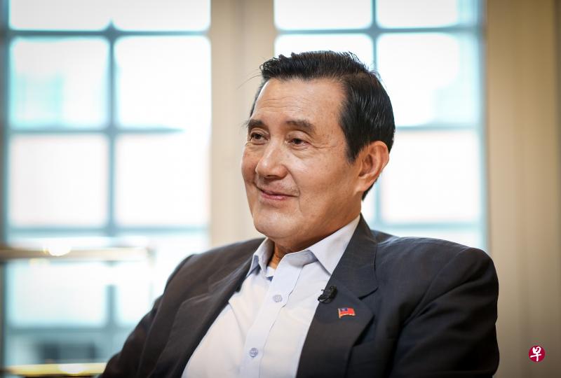 有传言指国民党内有人力推台湾前总统马英九参选明年党魁改选。(档案照) 有传言指国民党内有人力推台湾前总统马英九参选明年党魁改选。(档案照)