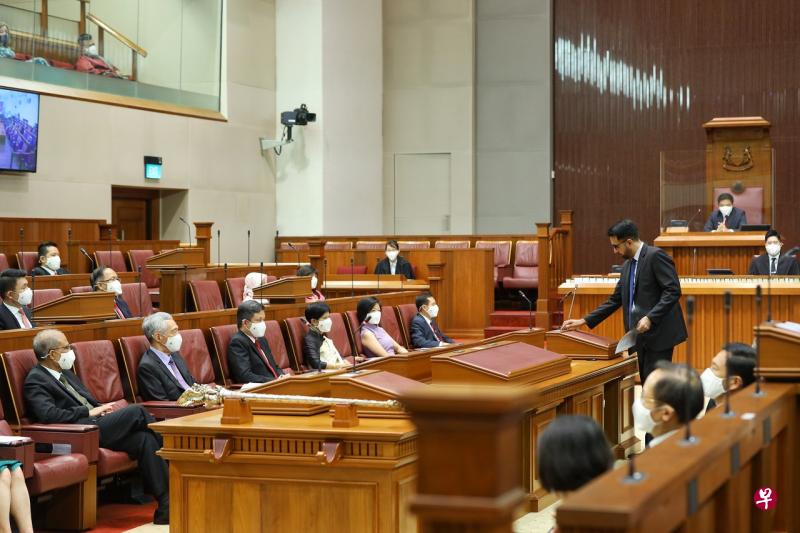 哈莉玛总统星期一(24日)晚上在国会开幕式上代表政府发表施政方针演说时,阐述了自己对政府、反对党和国人的期许。(通讯及新闻部提供) 哈莉玛总统星期一(24日)晚上在国会开幕式上代表政府发表施政方针演说时,阐述了自己对政府、反对党和国人的期许。(通讯及新闻部提供)