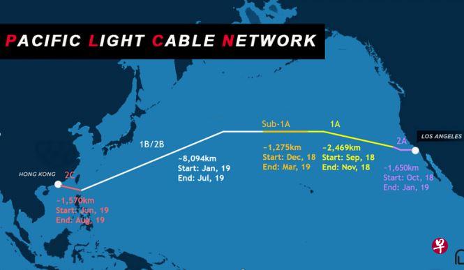 谷歌原计划建设一条连接美国和香港的海底光缆。(互联网) 谷歌原计划建设一条连接美国和香港的海底光缆。(互联网)