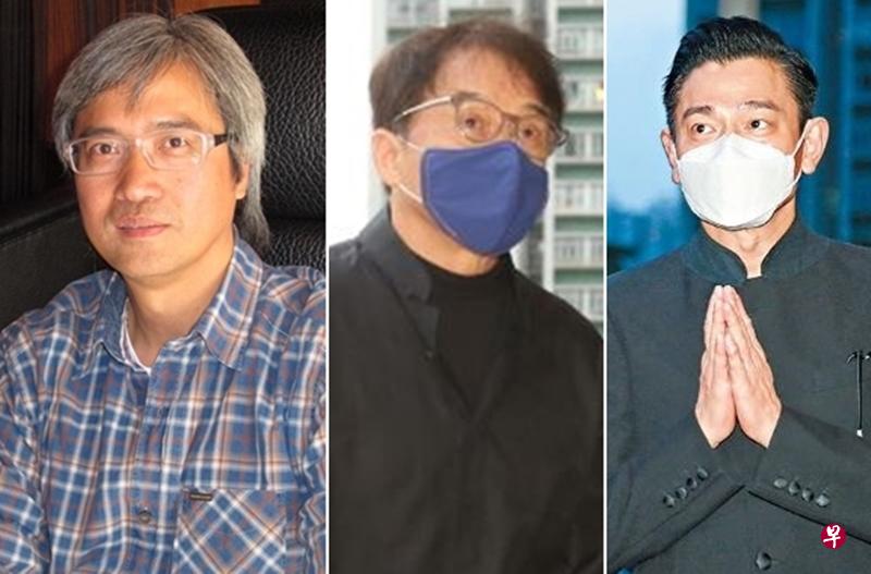 陈木胜导演(左起)、成龙与刘德华。(互联网) 陈木胜导演(左起)、成龙与刘德华。(互联网)